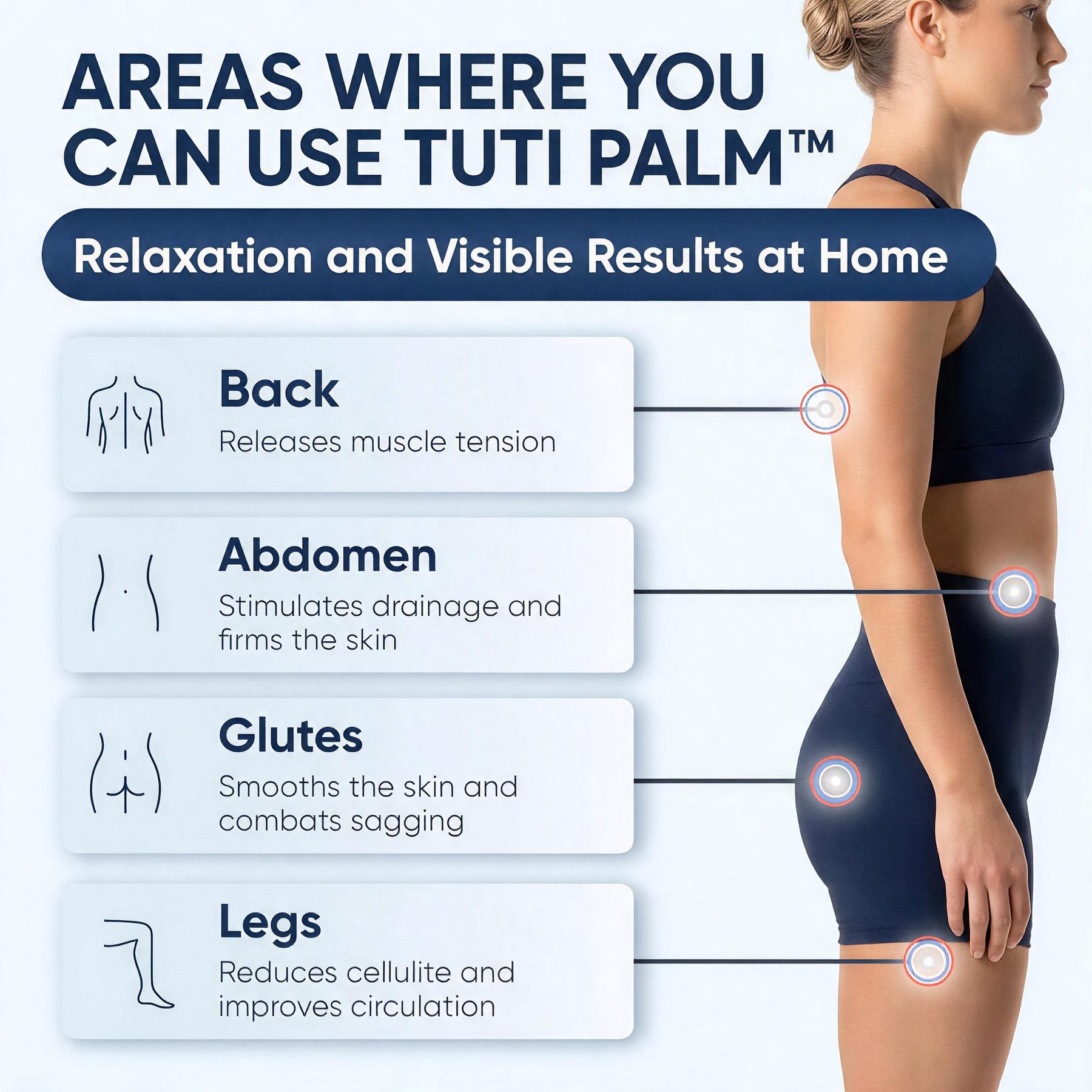 Areas where you can use Tuti Palm